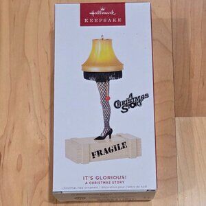Hallmark It's Glorious Christmas Story Light Up Ornament